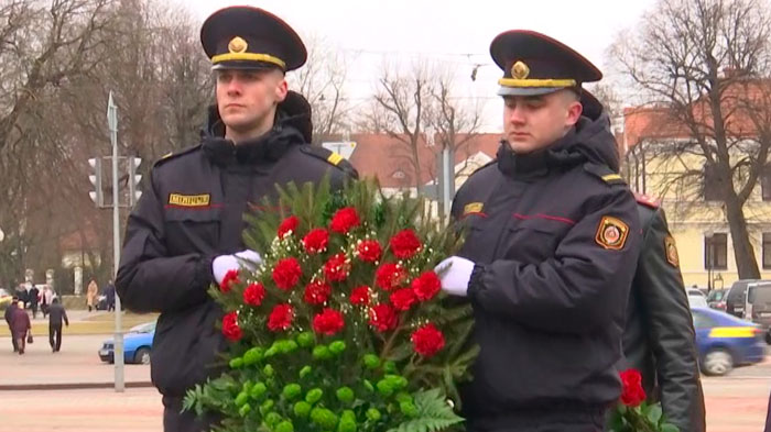 Парад областной милиции прошёл в Гродно