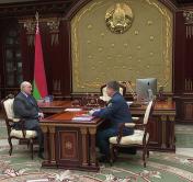 «Было поручение вам и правительству». Александр Лукашенко принял с докладом председателя ГТК Юрия Сенько 