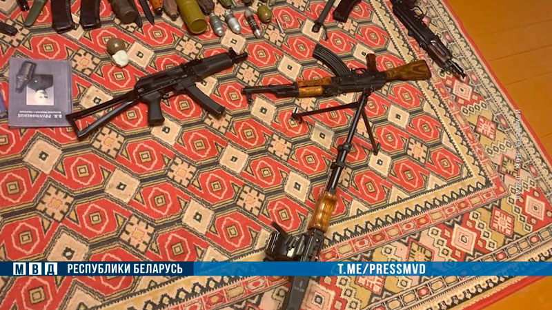 Экстремиста с арсеналом оружия задержали в Барановичах-1