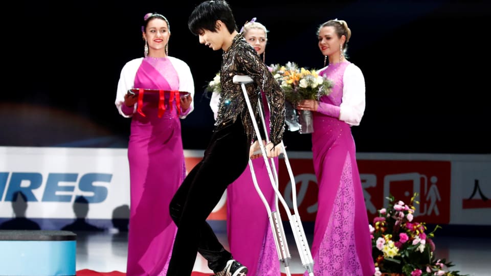 Олимпийский чемпион Юдзуру Ханю снялся с финала Гран-при в Канаде-4