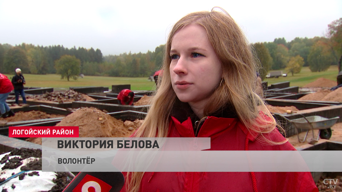 В память о погибших в годы Великой Отечественной. В Хатынь приехали волонтёры из России и Латвии-7