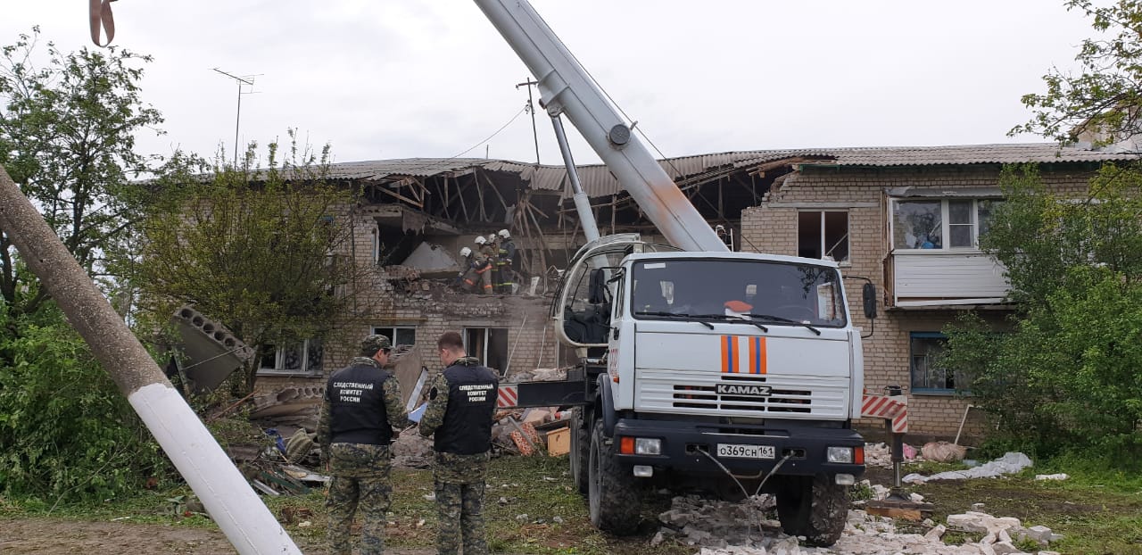 В Ростовской области произошёл хлопок газа. Погибли мужчина и девочка-1