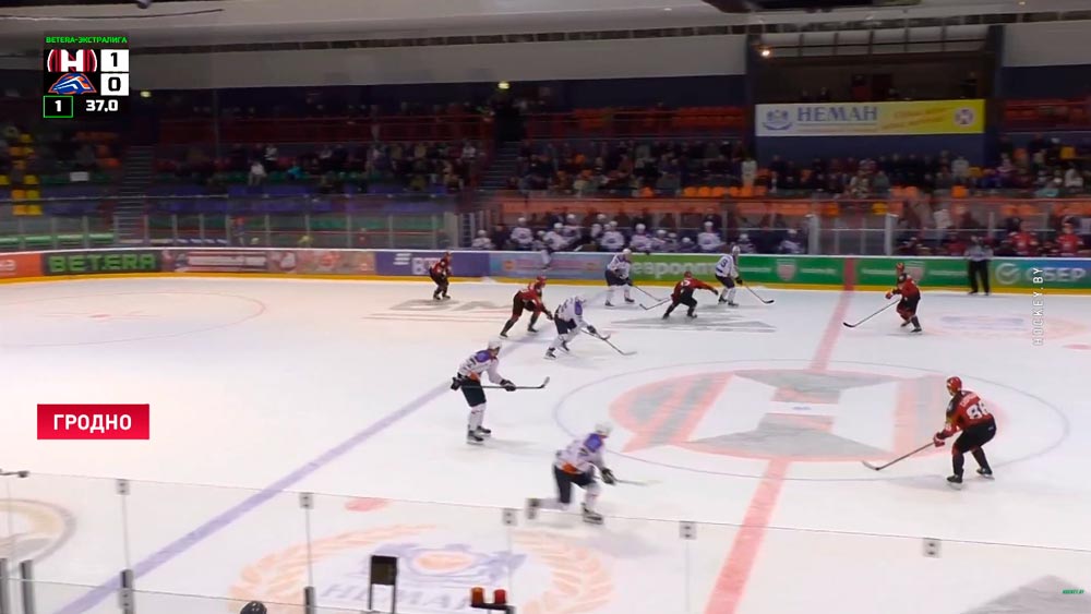 ЧБ по хоккею: «Неман» проиграл «Локомотиву» со счетом 3:5-1 ЧБ по хоккею: «Неман» проиграл «Локомотиву» со счетом 3:5-1