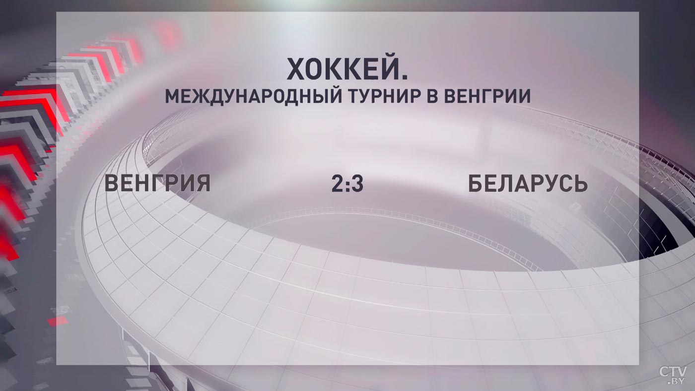 Сборная Беларуси по хоккею в товарищеском матче в гостях обыграла Венгрию-7