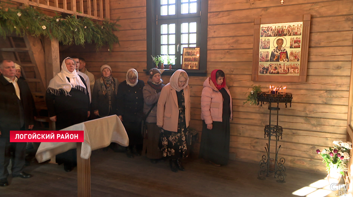 Митрополит Вениамин освятил храм, построенный в Хатыни-7