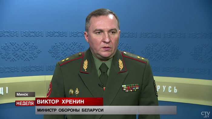 Виктор Хренин рассказал, какую технику поставили на вооружение в белорусскую армию-4
