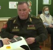 Министр обороны Виктор Хренин принял участие в досрочном голосовании