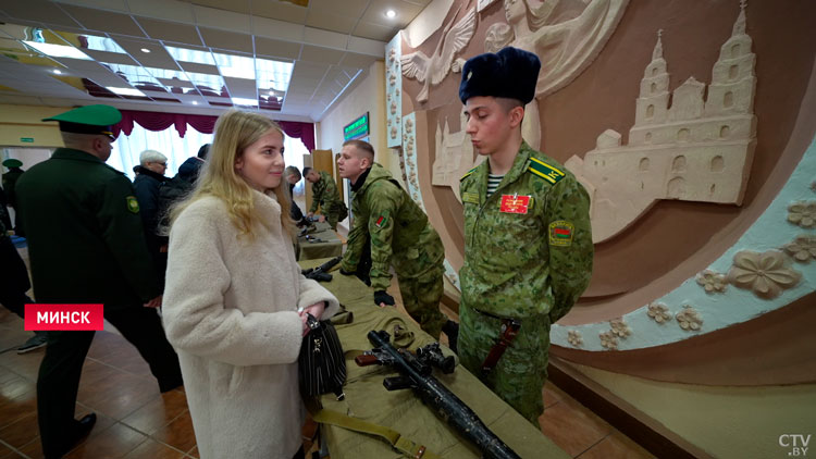 День открытых дверей провели в Институте пограничной службы Беларуси-10