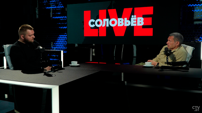 СВО, Лукашенко, Беларусь и Россия. Григорий Азарёнок пообщался с Владимиром Соловьёвым. Анонс большого интервью-1