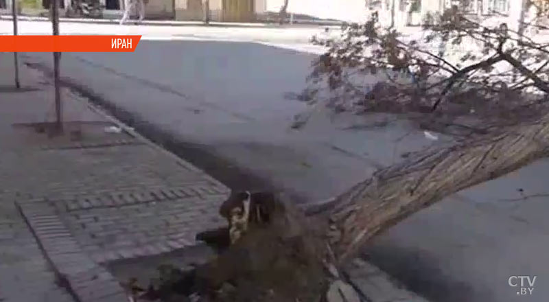 В Тегеране загорелся самолёт с пассажирами 