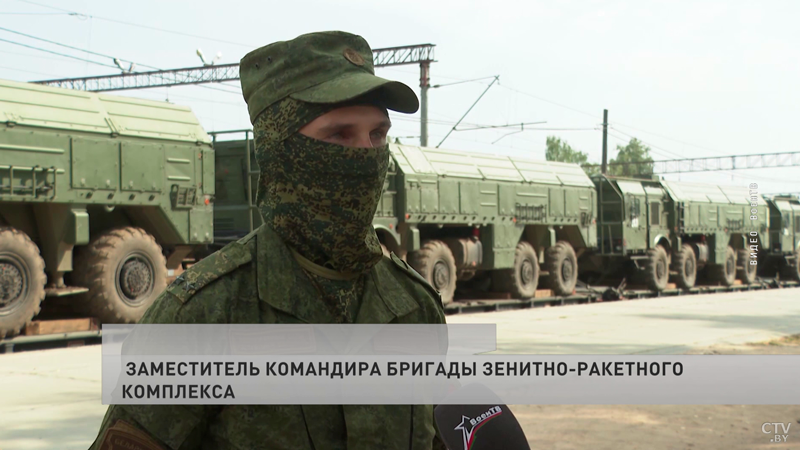 Грозное оружие – в Беларусь прибыл комплекс «Искандер-М»-4