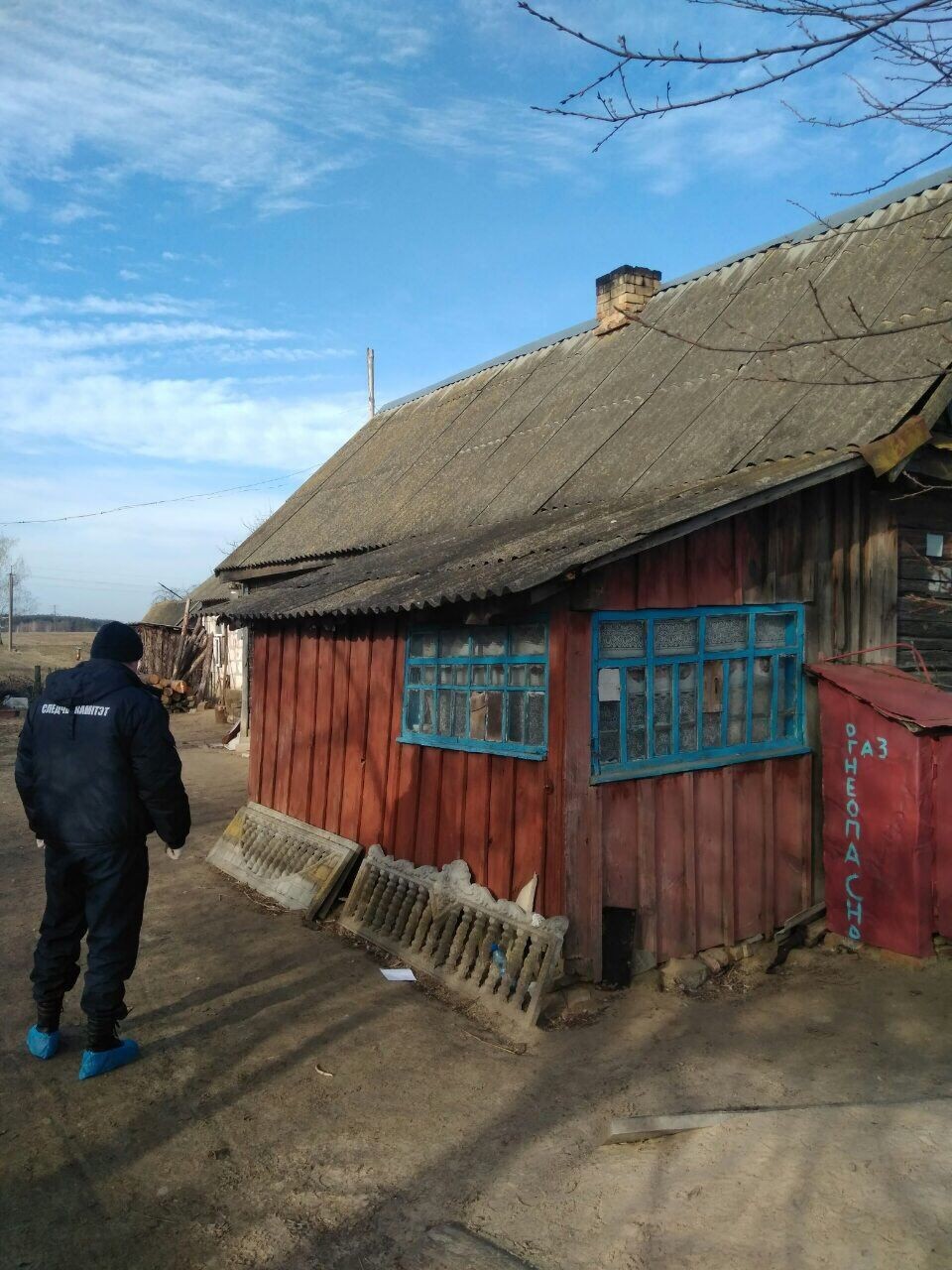 Тройное убийство в Лунинецком районе: подозреваемый выстрелил себе в голову-1