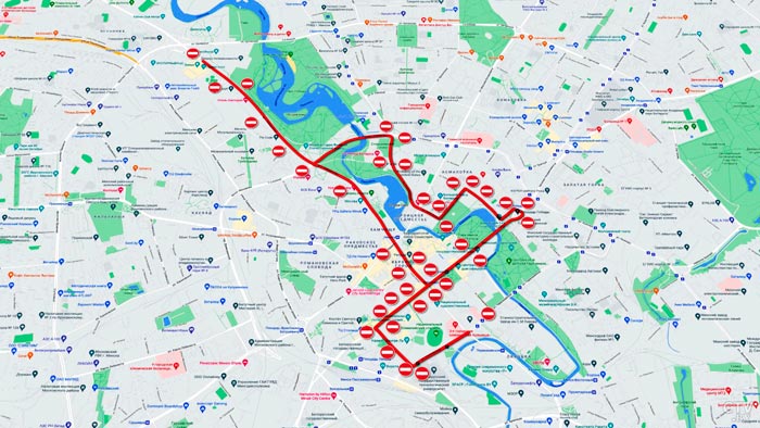 10 и 11 сентября в Минске ограничат движение по некоторым улицам-1