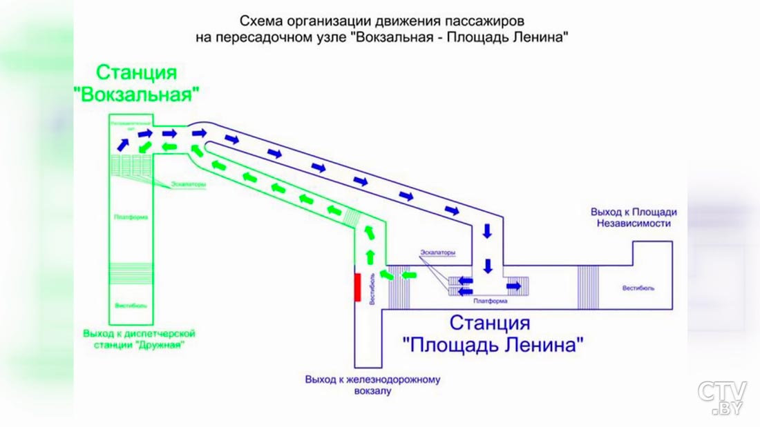 Как пересесть с третьей линии минского метро на другие? Схемы-3
