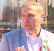 Владимир Караник о музее «Поезд Победы»: именно на этом перроне в 1945-м поезда Победы встречали цветами гродненцы