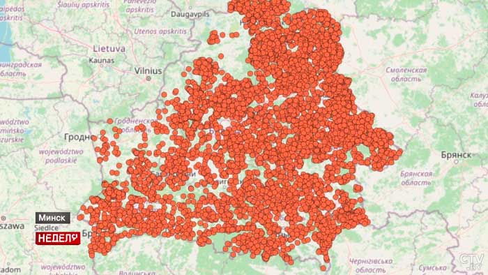 В Беларуси создают карту, на которой отмечены все населённые пункты, пострадавшие во время ВОВ-4