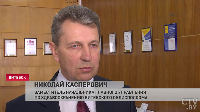 Предприятие «Витязь» передало в больницы Витебска 5 термостатов и 15 микроволновых печей-11