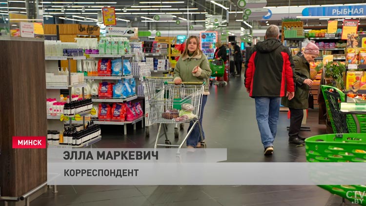 Доля белорусских продуктов в магазинах составляет почти 80% – КГК-1