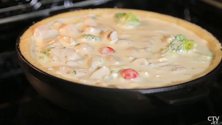 Киш с курицей и брокколи. Этот вкусный рецепт сможет повторить каждый-16