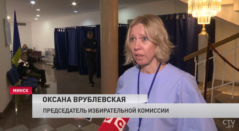 Кизим о голосовании в избирательном участке в Минске: «Активность наблюдается больше, чем в первом туре выборов»-7