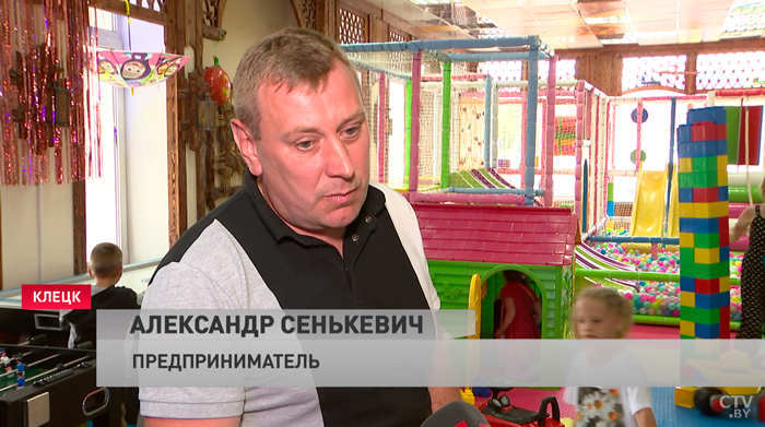 Батуты, лабиринты и сладкая вата. Первый игровой детский центр открылся в Клецке-7