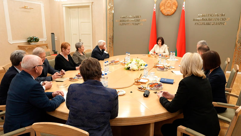 Наталья Кочанова провела встречу с членами совета старейшин при Совете Республики