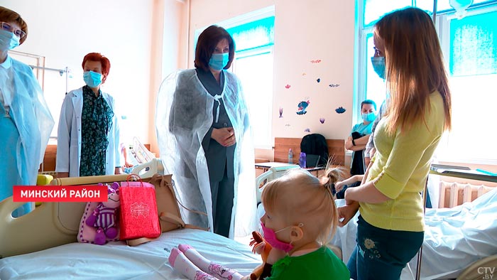 Наталья Кочанова работникам РНПЦ в Боровлянах: «Низкий им поклон и огромные слова признательности и благодарности за их работу»-7