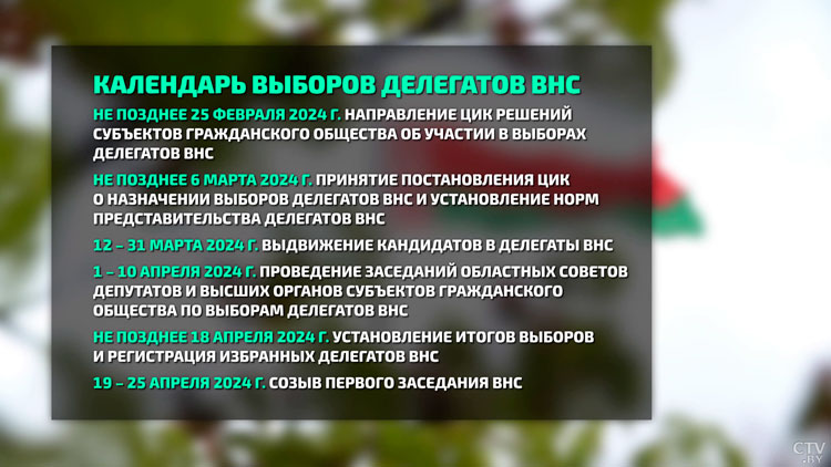 Выдвижение делегатов на ВНС начнётся уже в марте 2024-го. Напоминаем, как устроено народное собрание-16