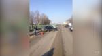 От удара оторвало колёса. 4 автомобиля столкнулись в Минске на кольцевой