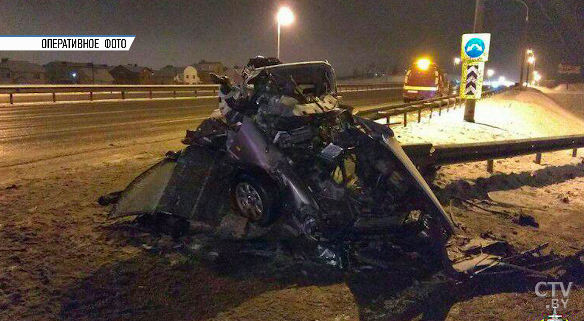 Автомобиль разорвало пополам: смертельная авария на Долгиновском тракте -3