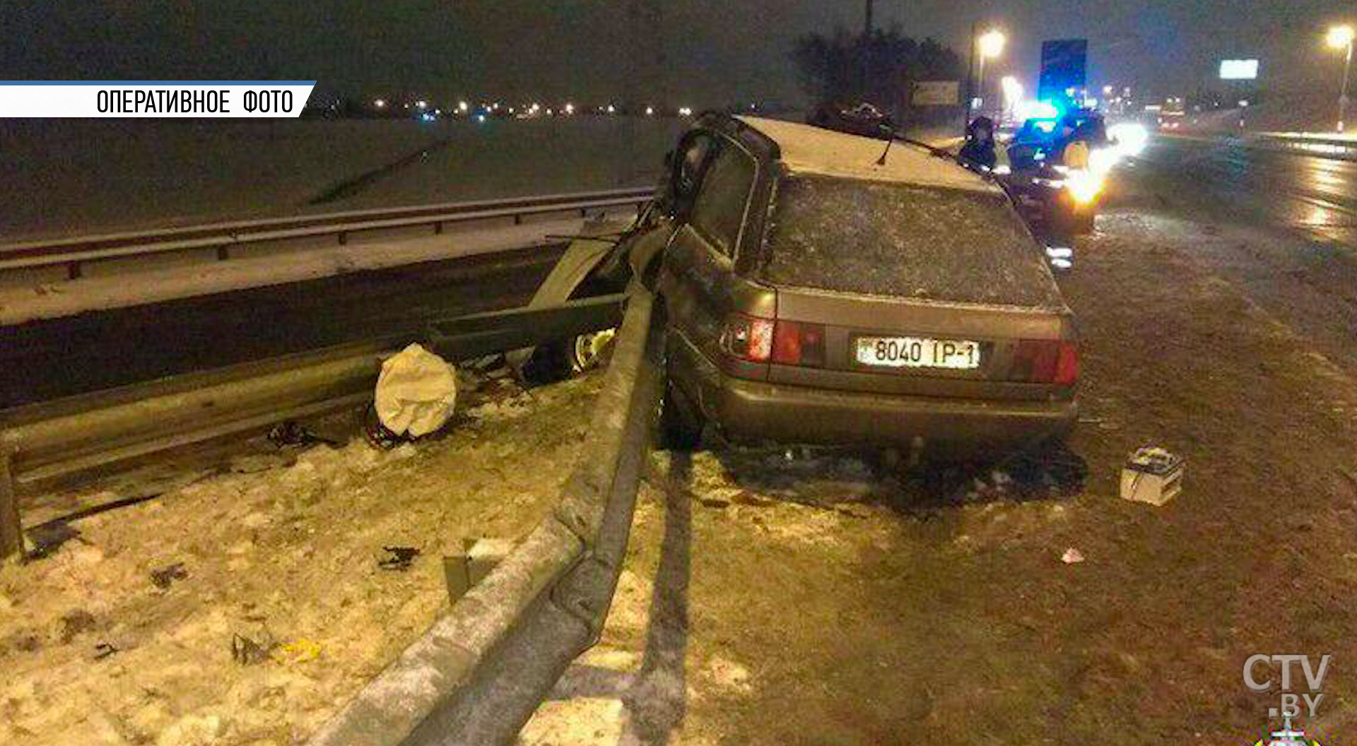 Автомобиль разорвало пополам: смертельная авария на Долгиновском тракте -1