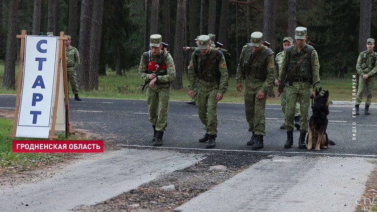 Команда из Лиды стала лучшей на соревнованиях органов пограничной службы-10