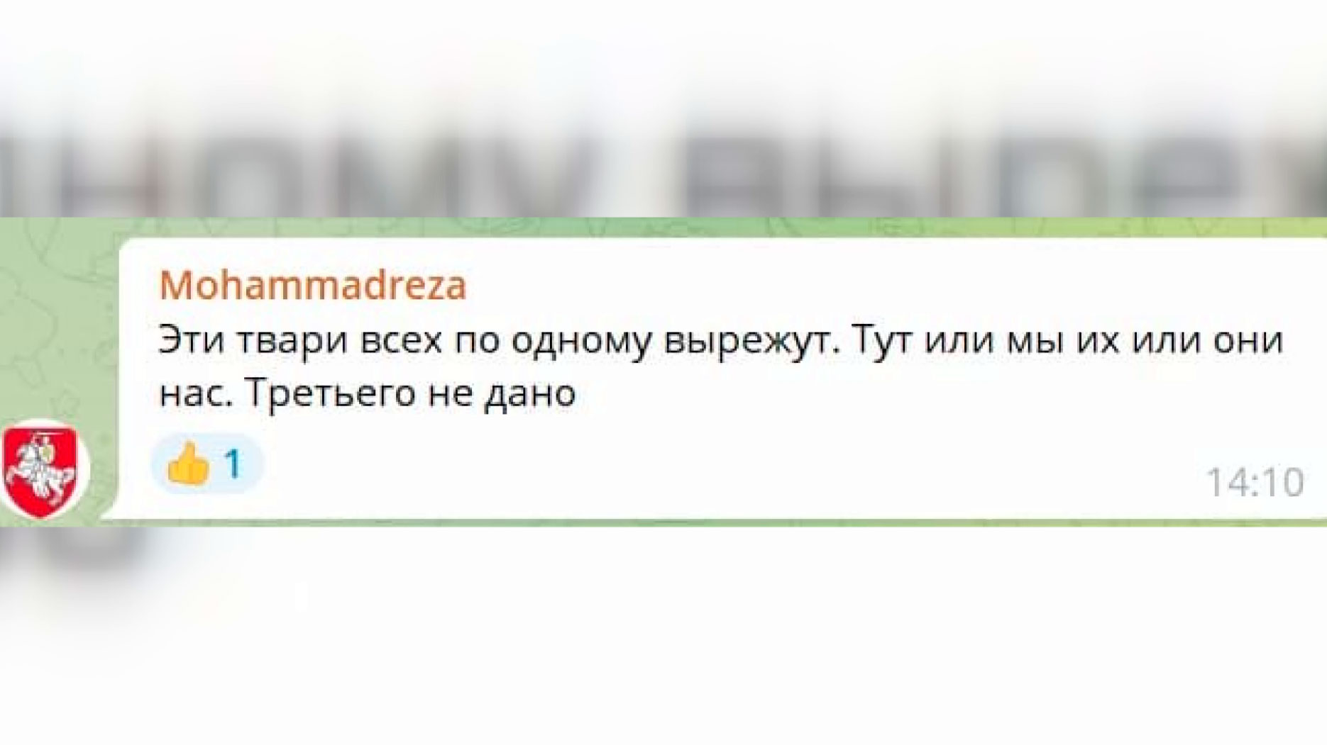 Превозносят как очередную сакральную жертву. Вот какие комментарии пишут в чатах по поводу погибшего в Речице-7