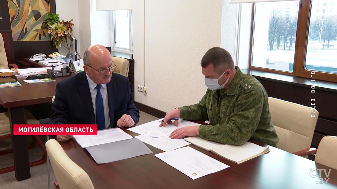 В Могилёвской области стартовала масштабная проверка органов управления территориальной обороны-1