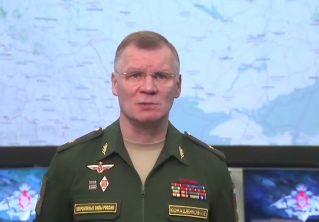 Конашенков: «Всего с начала операции Вооружёнными силами РФ поражены 1114 объектов военной инфраструктуры Украины»