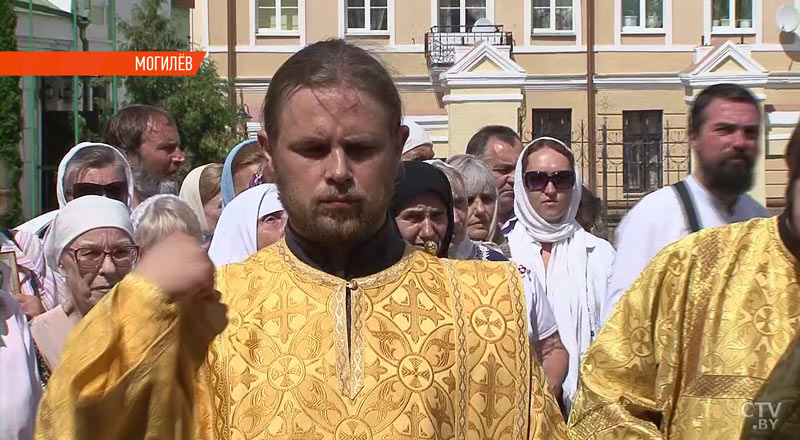 В Могилёве прошёл крестный ход в память о святителе Георгии Конисском-13