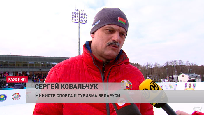 «Руководители показывают то, что они занимаются спортом». Сергей Ковальчук об участии первых лиц государства в «Минской лыжне – 2022»-4