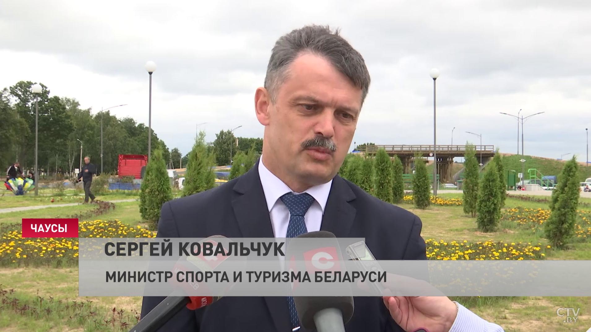 Сергей Ковальчук: думаю, со временем сможем в Чаусах проводить международные соревнования по биатлону-1 Сергей Ковальчук: думаю, со временем сможем в Чаусах проводить международные соревнования по биатлону-1