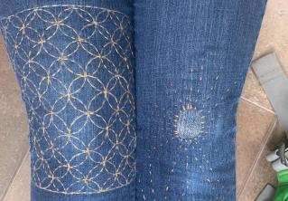 Не захотели выбрасывать. Показываем одежду, которая после ремонта стала дизайнерским произведением искусства