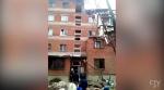 В Краснодаре из-за взрыва бытового газа обрушилась часть пятиэтажного жилого дома