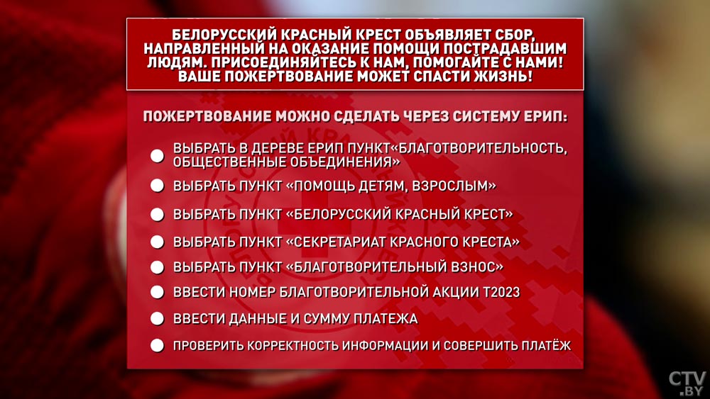 Белорусский Красный Крест объявил о сборе средств для пострадавших в Турции и Сирии-1