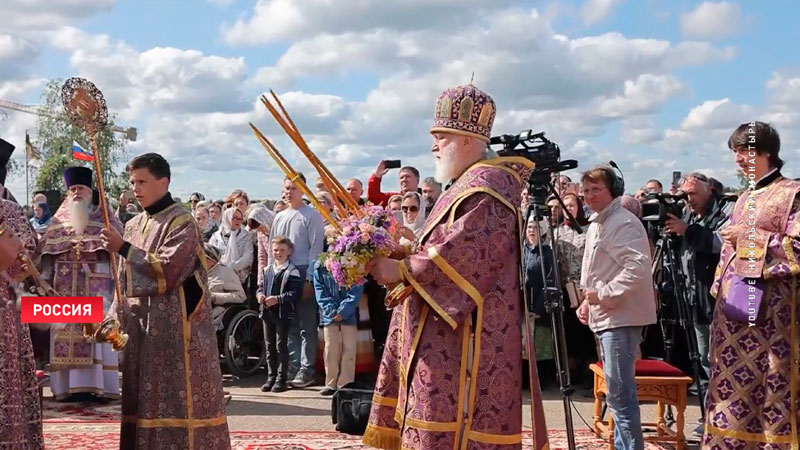 Крестный ход проходит через 27 городов Беларуси и России