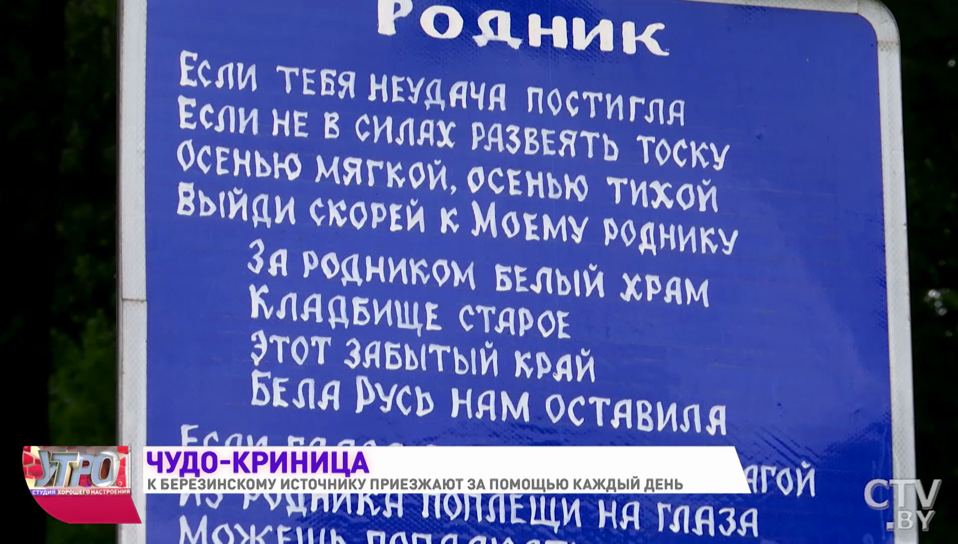 «Фактически вся таблица Менделеева в лучших её проявлениях». Рассказываем о целебной кринице под Березино-26