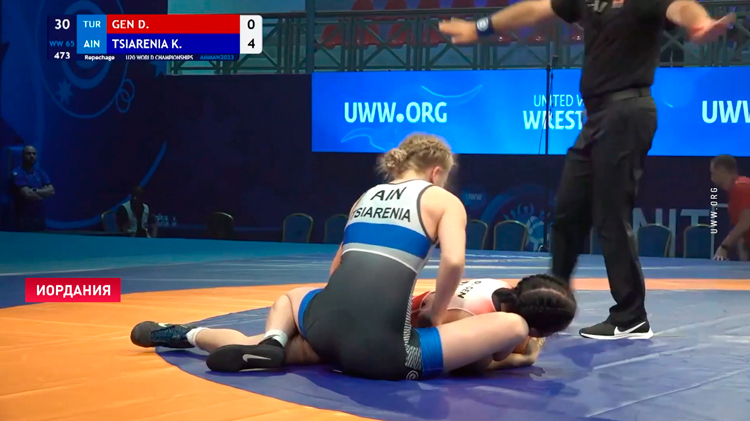Белоруска Ксения Тереня выиграла бронзу молодёжного чемпионата мира по борьбе-1