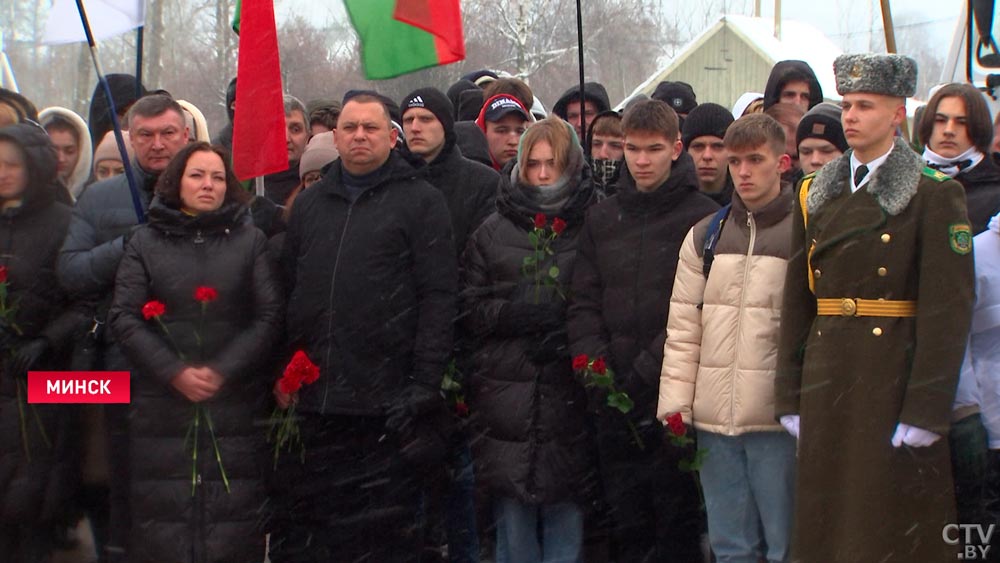 Владимир Кухарев в «Тростенце»: во время войны Беларусь пострадала больше других и сегодня помнит о погибших-10