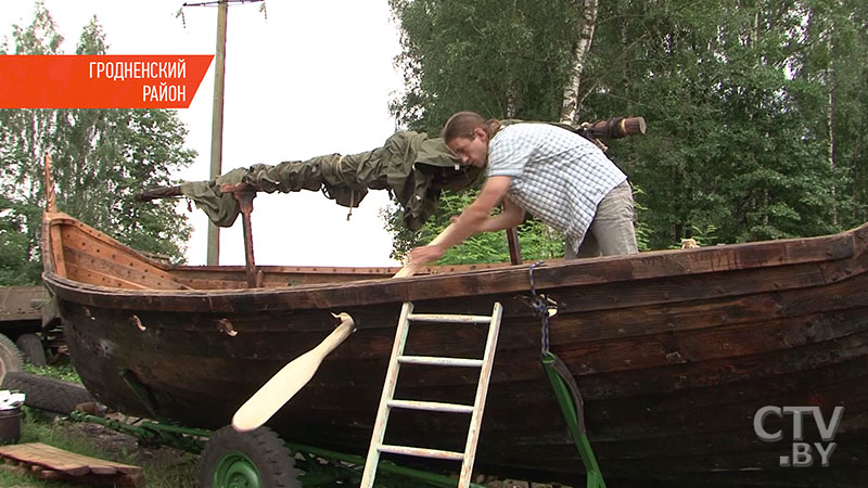  Гродненский реконструктор построил средневековую ладью по старинным чертежам. Это стоит увидеть-9