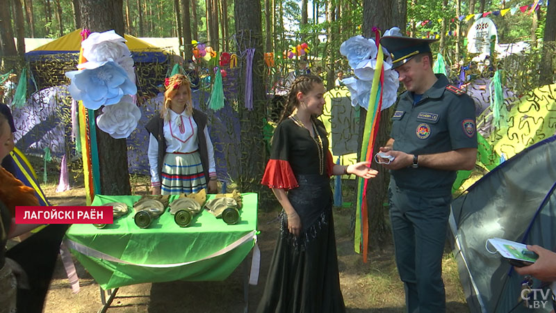 Креативные конкурсы и мастер-классы по безопасности. Чем занимаются дети в полевом лагере МЧС в Логойском районе-3 Креативные конкурсы и мастер-классы по безопасности. Чем занимаются дети в полевом лагере МЧС в Логойском районе-3