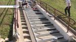 Арт-лестница в виде клавиш фортепиано появилась на улице Лынькова в Минске