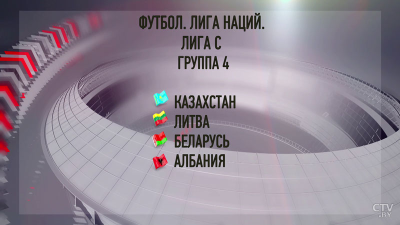 Белорусы узнали соперников по групповому этапу Лиги наций 