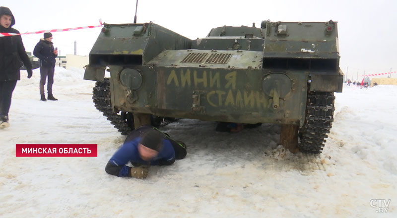 Испытание на выносливость и смелость. Гонка с препятствиями прошла на Линии Сталина-19